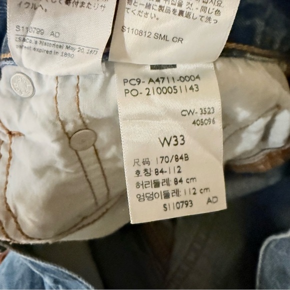 Levi’s Side Slit Skirt sz.33 - Picture 6 of 7